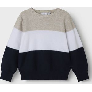 Gebreide Trui - Regular Fit - Lange Mouwen - Ronde Hals