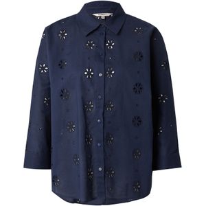 Overhemd - Geweven - Lange Mouwen - Broderie Anglaise - Boxy Fit