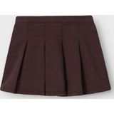 Geplooid Rok - Twill - Verstelbare Taille