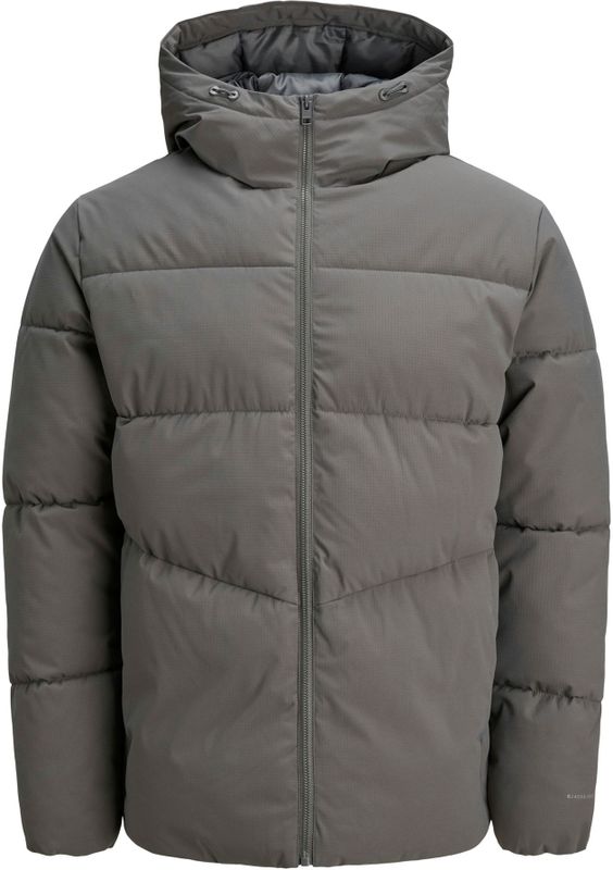 Jack & Jones - Jjglobal Puffer Jacket - Gewatteerde Jas - Castlerock - Mannen