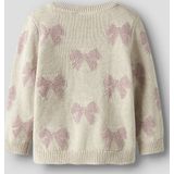 NAME IT - MINI - Trui - Zacht Katoen - Glinsterend Metaaldraad