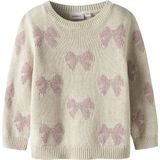 NAME IT - MINI - Trui - Zacht Katoen - Glinsterend Metaaldraad