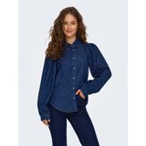 ONLY - ONLBrandi - Blouse - Blauw - Denim