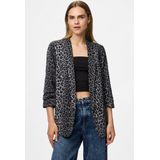 Pieces - Pcbosella 3/4 Printed Blazer - Grijs - Dames