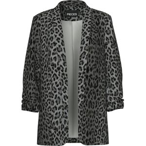 Pieces - Pcbosella 3/4 Printed Blazer - Grijs - Dames