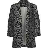 Pieces - Pcbosella 3/4 Printed Blazer - Grijs - Dames
