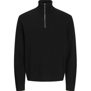 Jack & Jones - JPRBLAMILANO STITCH KNIT HALF ZIP SN - Pullover - Zwart
