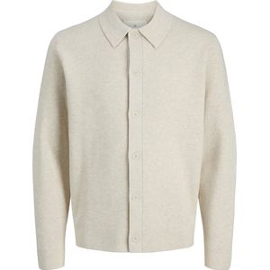 Jack & Jones - Milano - Gebreid Vest - Polo Hals - Lange Mouwen - Relaxte Pasvorm