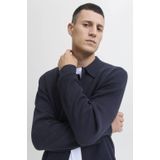 Jack & Jones - Milano - Gebreid Vest - Polo Hals - Lange Mouwen - Relaxte Pasvorm