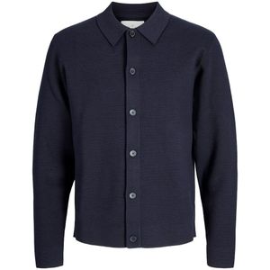 Jack & Jones - Milano - Gebreid Vest - Polo Hals - Lange Mouwen - Relaxte Pasvorm