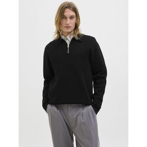 Jack & Jones - Milano Stitch - Gebreide Polo - Halve Rits - Lange Mouwen