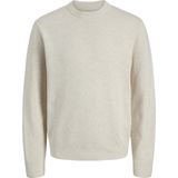 Jack & Jones - Jprblamilano - Trui - Wit - Regular Fit - Ronde Hals