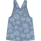 Denim - Overgooier - Blauw - Katoen - Mouwloos - Knoopdetail