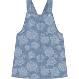 Denim - Overgooier - Blauw - Katoen - Mouwloos - Knoopdetail