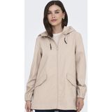 JDY - Regenjas - Waterbestendig - Capuchon met Verstelbaar Koord - Lange Mouwen