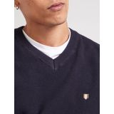 Jack & Jones - JPRBLUREX - Gebreide Trui - Nachtblauw - V-hals