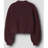 Gebreide Cardigan - Regular Fit - V-hals - Lange Mouwen - Knoopsluiting