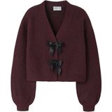 Gebreide Cardigan - Regular Fit - V-hals - Lange Mouwen - Knoopsluiting