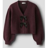 Gebreide Cardigan - Regular Fit - V-hals - Lange Mouwen - Knoopsluiting