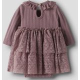 Jerseyjurken - Jurkje - Biologisch Katoen - Lange Mouwen - Ronde Hals