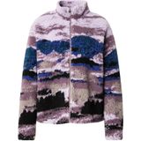 ONLY PLAY - Bedrukte Fleece - Kastanje Kleur - Met Ritssluiting