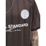 Jack & Jones - JCOCOVER RETRO FOOTBALL - T-shirt - Bruin