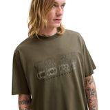 JACK & JONES - JCOFUSION - Shirt - Olijfgroen - Zwart - Wit