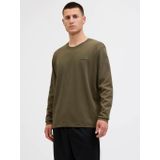 Jack & Jones - CORE - Longsleeve - Olijfgroen
