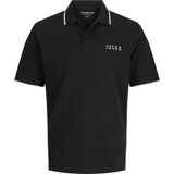 Jack & Jones - JCOSTANCE - Poloshirt - Zwart / Wit