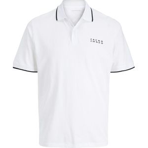 Jack & Jones - JCOSTANCE - Poloshirt - Zwart/Wit