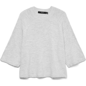 Vmlefile - Gebreide Pullover - O-hals - 3/4 Mouwen - Loose Fit