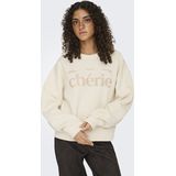 ONLY - ONLBEST PRINT CREW NECK SWT - Dames - Sweater