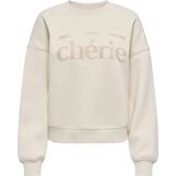 ONLY - ONLBEST PRINT CREW NECK SWT - Dames - Sweater