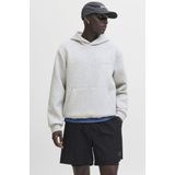 Jack & Jones - Jcofusion Scuba Sweat Hood - Light Grey - Trui