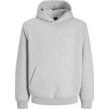 Jack & Jones - Jcofusion Scuba Sweat Hood - Light Grey - Trui