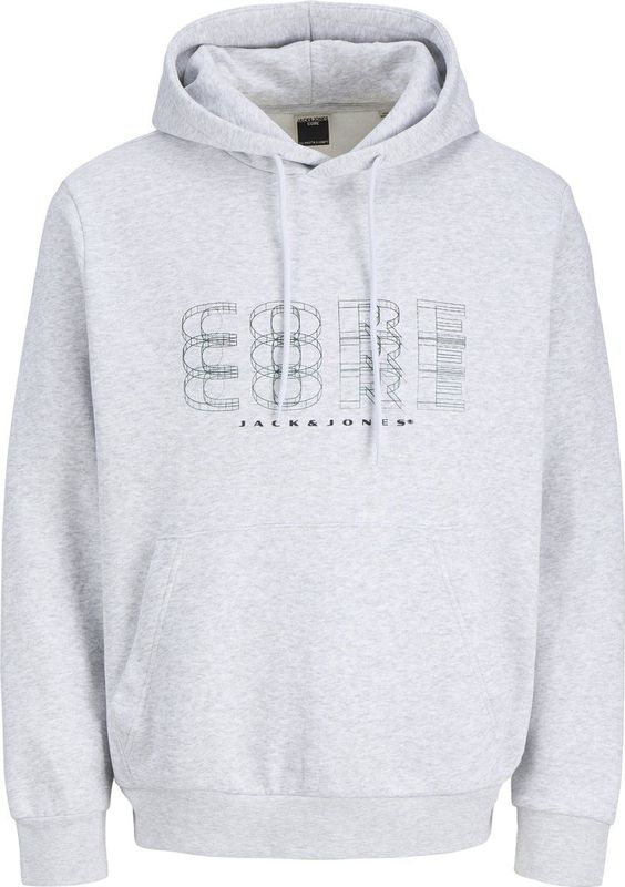 Jack & Jones - Core Logo Hoodie - Wit - Heren