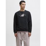 Jack & Jones - JCOTIER - Sweatshirt - Zwart - Polyester