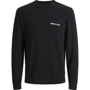JACK & JONES Trui 'JORNORREBRO'  zwart / wit