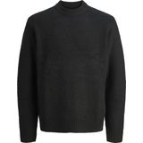 Jack & Jones - JORYORK OLLIE KNIT CREW NECK - Gebreide Trui - Zwart - Lange Mouwen