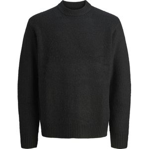Jack & Jones - JORYORK OLLIE KNIT CREW NECK - Gebreide Trui - Zwart - Lange Mouwen