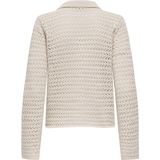 Only - Onlluli Ls Structure Polo Button - Vest - Pumice Stone