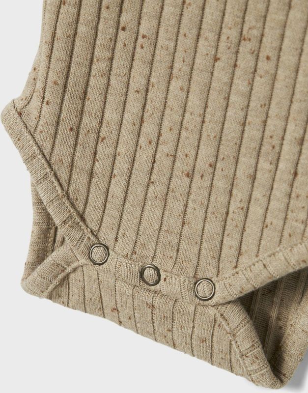 Rompertjes - Regular Fit - Body - Lange Mouwen - Knoopsluiting - Jersey