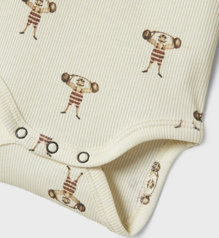 Rompertjes - Lange Mouwen Romper - Jersey - All-over print