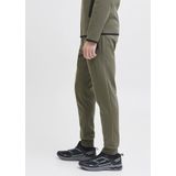 Sport - Slim Fit Joggingbroek - Zwart - 58% Polyester 42% Katoen