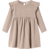 LIL' ATELIER - MINI Jurk - Lichtroze - Katoen met Elastaan - Midi-lengte