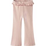 Broek - Regular Fit - Jersey - Verstelbare Taille - Ruches