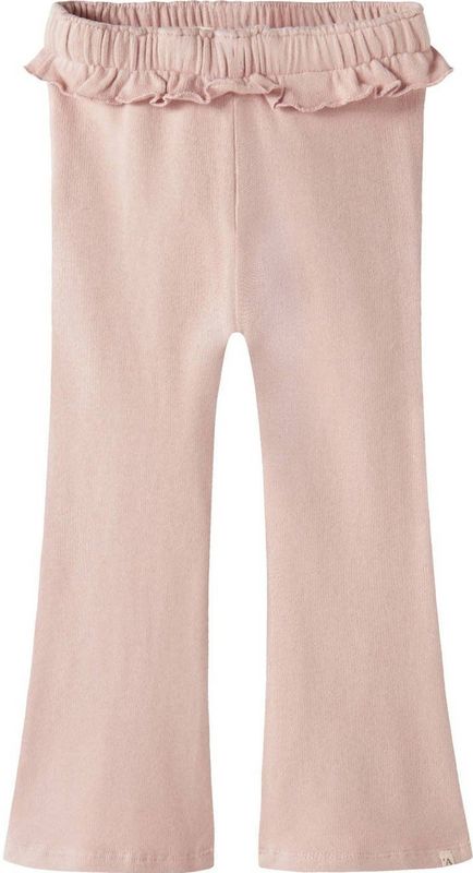 Broek - Regular Fit - Jersey - Verstelbare Taille - Ruches