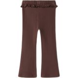 Broek - Regular Fit - Jersey - Verstelbare Taille - Ruches