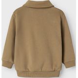 Sweatshirt - Loose Fit - Zacht - Lange Mouwen - Knoopsluiting - Borstzak