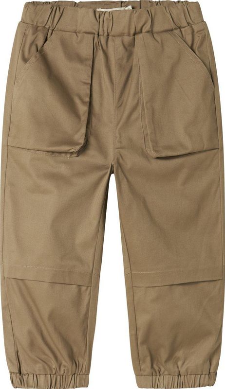 Jeans - Regular Fit Broek - Geweven Stof - Verstelbare Taille - Zijden Zakken